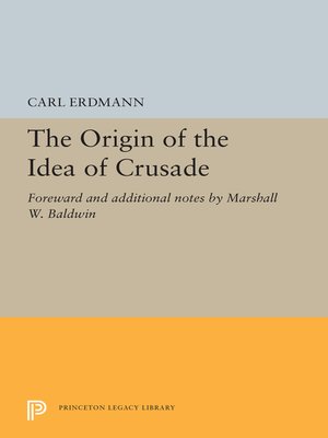 cover image of The Origin of the Idea of Crusade